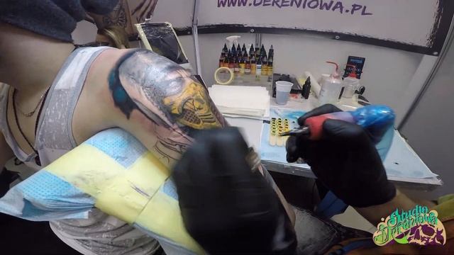 Realistic tattoo - Mortal kombat Studio Dereniowa 2018 смотреть онлайн