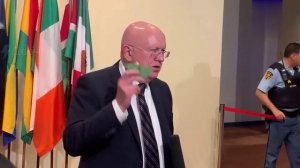 Василий Небензя показал на заседании СБ ООН макет мины «Лепесток»