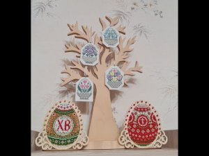 64. Моя покупка дерево в бежевом цвете, фетровые наборы от Ирина Вишневской