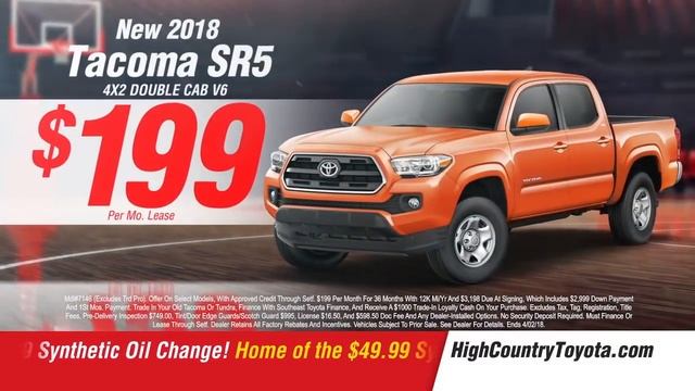 Get Slam Dunk Savings at High Country Toyota! смотреть онлайн