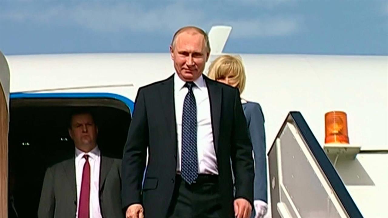Владимир Путин отправился с рабочим визитом в Каир