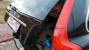 Заменил газовые пружины на Lesjofors