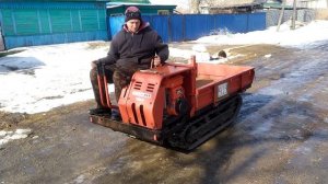 Гусеничная самоходная тележка Kawashima EC 1050.