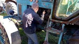 ЗАПУСК пускача (ПД-10). МТЗ