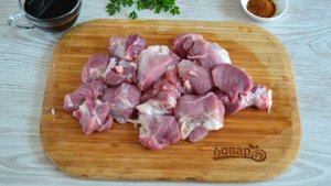 Шашлык из свинины в соевом соусе