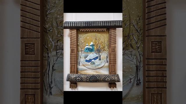 Выставка работ из дерева - народный мастер Дмитрий Кошулян