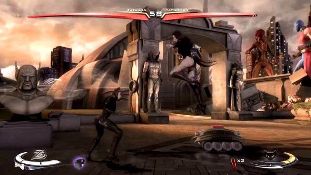 Zatanna Vs Catwoman - Injustice: Gods Among Us смотреть онлайн