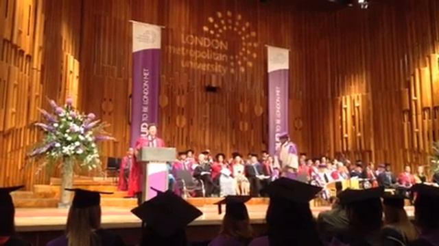 Dr. David's Introduction - Honorary Doctorate Degree Recipi