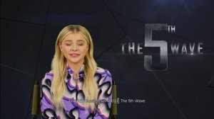 Greeting from Chloë Grace Moretz to Cambodian Fan (The 5th Wave)