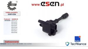 Cewka zapłonowa  Mitsubishi Colt, Mitsubishi Space Star     OE MD361710, MD362903, MD325048