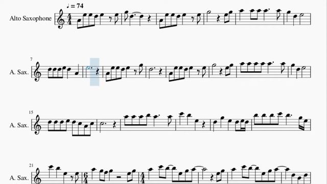 Alto Sax Sheet Music: How to play Princess Mononoke by Joe Hisaishi смотреть онлайн