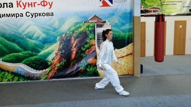 24 формы Тайцзицюань  3 я дорожка