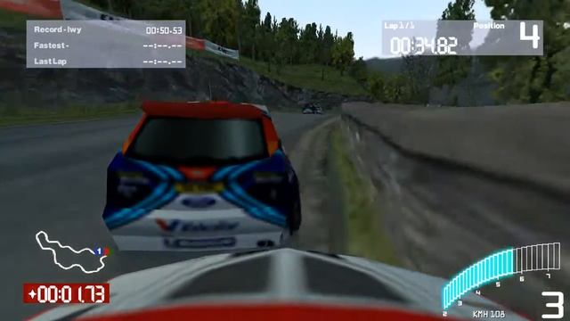 Colin McRae Rally 2.0 2000 (pc) gameplay на руле Logitech смотреть онлайн