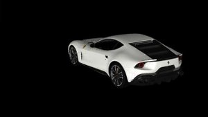 The brand New Ferrari Omologata real-time rendering /time-lapse speed rendering test for CGI