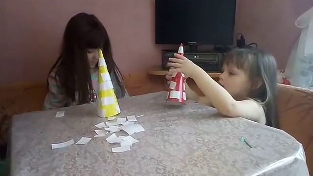 Новогодняя поделка.Ёлочка смотреть онлайн