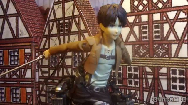 Attack on titan stop motion- Eren! 進撃の巨人-エレン /艾倫