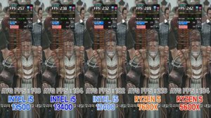 i5-13500 vs i5-13400 vs i5-12500 vs i5-12400 vs RYZEN 5 7600X with RTX 4090 (7 Games / FHD / 1080p)