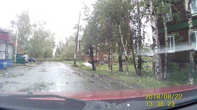 Ураган в Архангельске 22.08.2018 смотреть онлайн