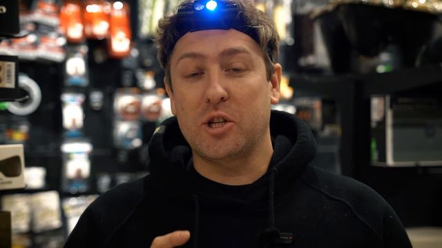 Налобный фонарь Carptoday Apollo Blue 2 с белым и синим светом для подсвечивания лески смотреть онлайн