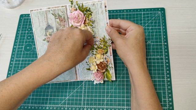 МК третья открытка "С любовью, МАМЕ"/серия "ОЧАРОВАНИЕ"/ DIY Mother's Day card