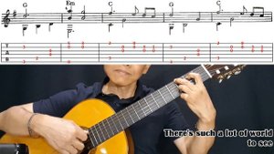 Moon River (Fingerstyle Guitar Cover with TAB)