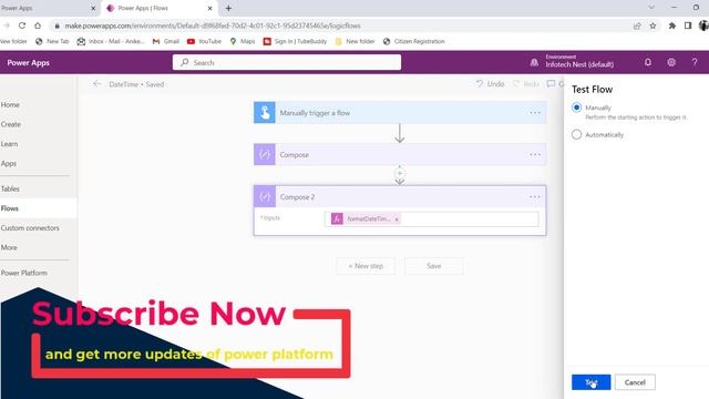 Change Date Time Format using Power Automate || Microsoft Flow || Power Platform DateTime Function смотреть онлайн
