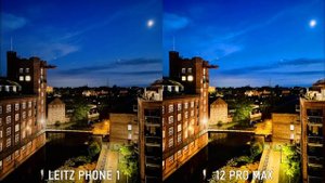 Leica Leitz Phone 1 Vs iPhone 12 Pro Max Night Mode Camera Test