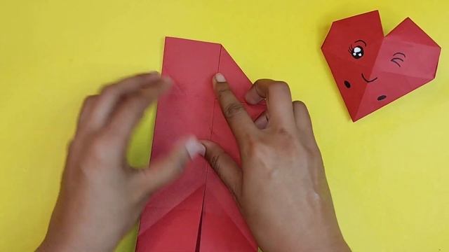 ? ОРИГАМИ СЕРДЦЕ С ПОДАРКОМ ИЗ БУМАГИ ? валентинка своими руками - поделки самоделки смотреть онлайн