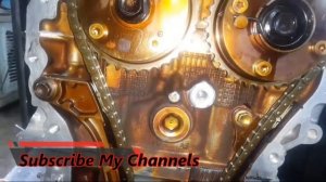 How to replace timing chain Toyota RAV4 or Camry VVT-i 2.0 or 2.4 Engine timing chain mechanicaltip