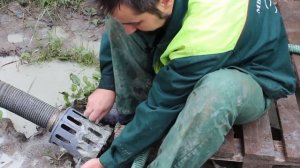 2 скважина на воду  Гидробурение #27   Мотопомпа не может вдуть!