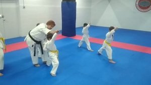 Тренировки каратэ (клуб MANTACH)