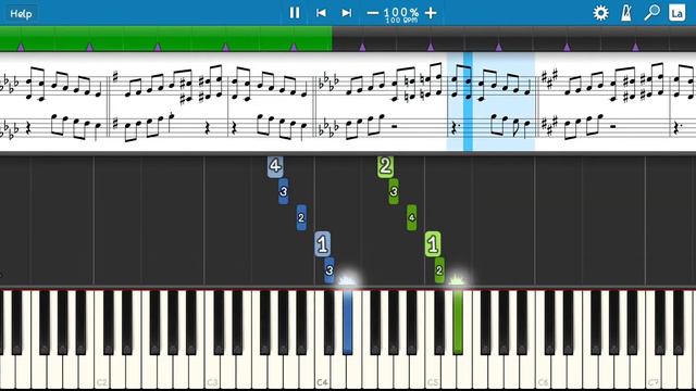 All 12 Melodic Minor Scales On Synthesia смотреть онлайн