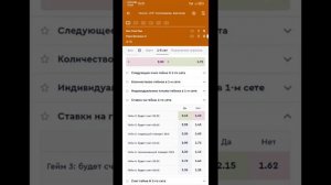 как ставить на большой теннис 15 15 да или нет