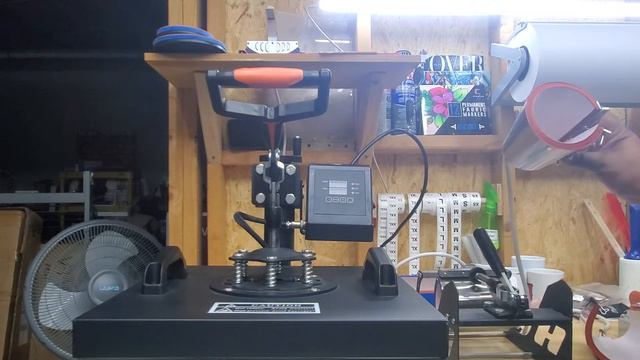 15x15 inch 8 piece Swing Away Heat Press смотреть онлайн