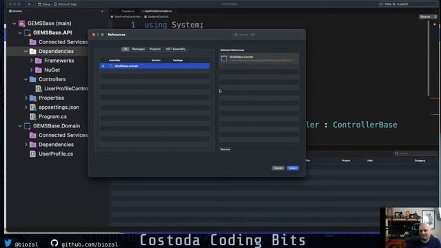 Live Coding Visual Studio for Mac 2022 - Building an ASP.NET API 10/09/2021