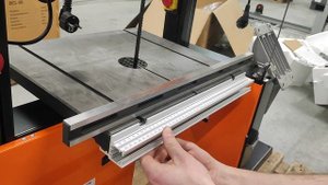 Установка и настройка рабочего стола ленточной пилы Gigant BSJ 750 и BSJ 1100