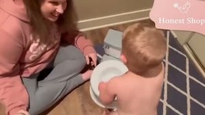 Детский горшок в виде унитаза