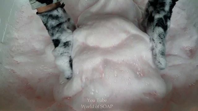ASMR/Размокшее мыло с губками/Густая пена смотреть онлайн