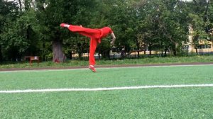 Сюанцзы ушу, бабочка, бедуинский прыжок