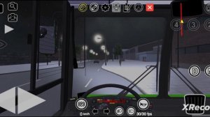 поездка на автобусе МАЗ 105 в proton bus simulator urbano