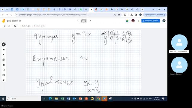 Основные понятия алгебры выражения, уравнения, функция Д502 смотреть онлайн