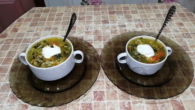 На обед разгрузочный суп из просвирника!!!