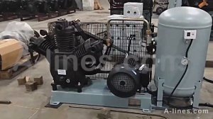 Компрессор поршневой, давление 30 бар (атм, 3МПа), 1,2 куб.м, для полуавтомата выдува ПЭТ бутылок