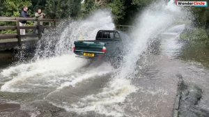 ⁴ᴷ Rufford Ford || Rufford Ford Fails || Vehicles vs Flooded Ford || #22