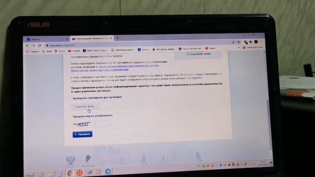 Проверка подлинности ЭЦП смотреть онлайн