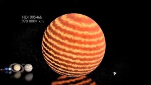 Сравнение размеров звёзд и планет 8