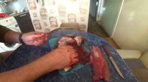 Как разделать быстро рыбу красноперку на филе