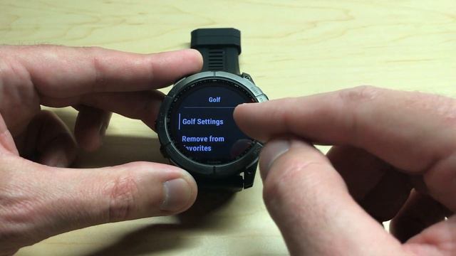 Garmin Fenix 7X: Edit Activity Settings смотреть онлайн