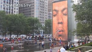 Удивительные фонтаны мира. Человек-фонтан!