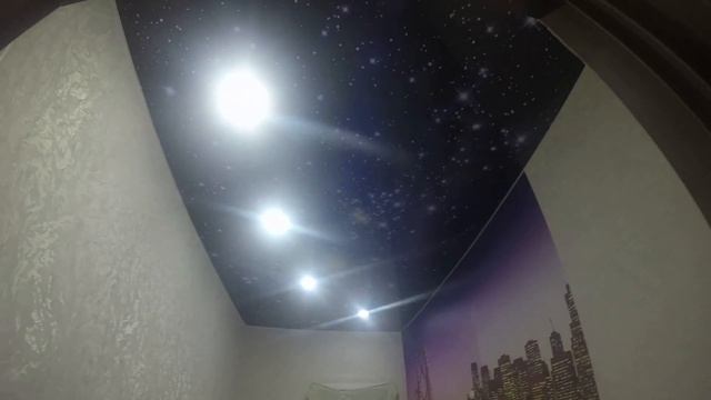 Натяжной потолок звездное небо смотреть онлайн